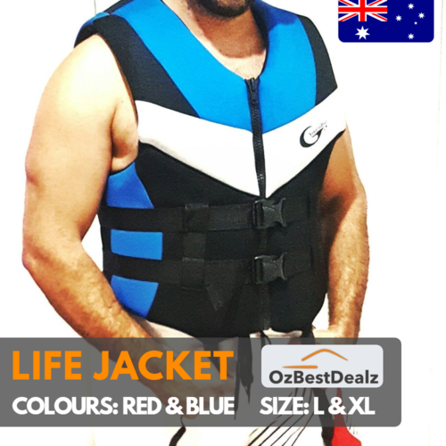 A4C Life Jacket Red/Blue (L & XL)