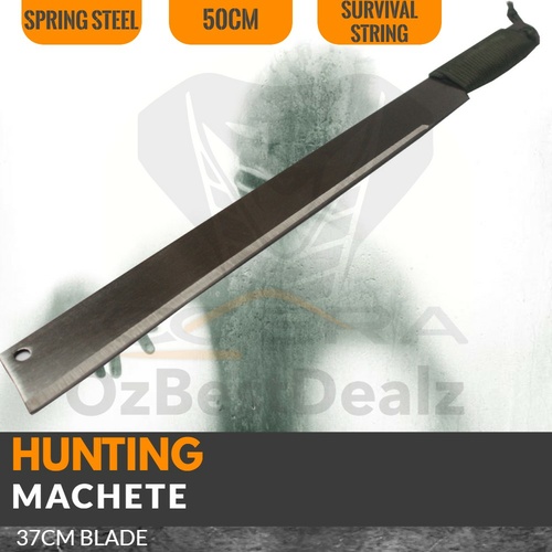 Survival Jungle Hunting Straight Tactical Machete
