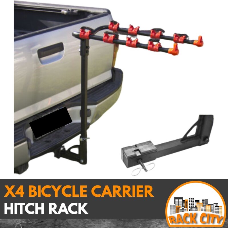 4 X Bicycles A-FRAME Hitch Bike Carrier Rack Tow Bar Heavy duty 200lbs Capacity
