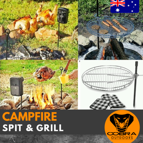 Spit Grill and Campfire grill package