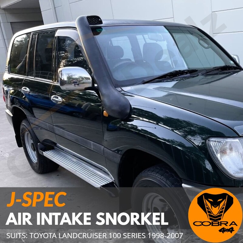 Snorkel Cold Air Intake Kit For Toyota Land Cruiser 100 Series 1998-2007 – Right Side, 1-Year Warranty