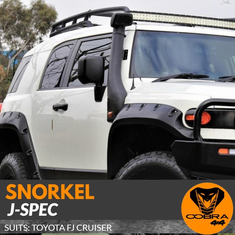 J-SPEC Snorkel suitable for Toyota FJ Cruiser 2006-2017 Air Intake Kit 4WD