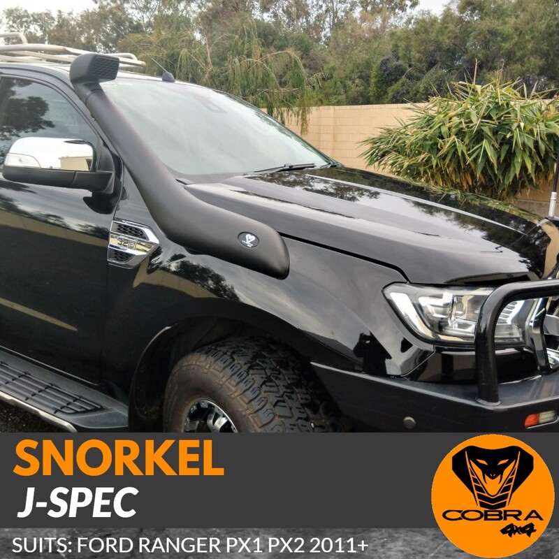 J-SPEC Snorkel Kit Fits Ford Ranger PX1 PX2 2011-2018 Air Intake 4WD 