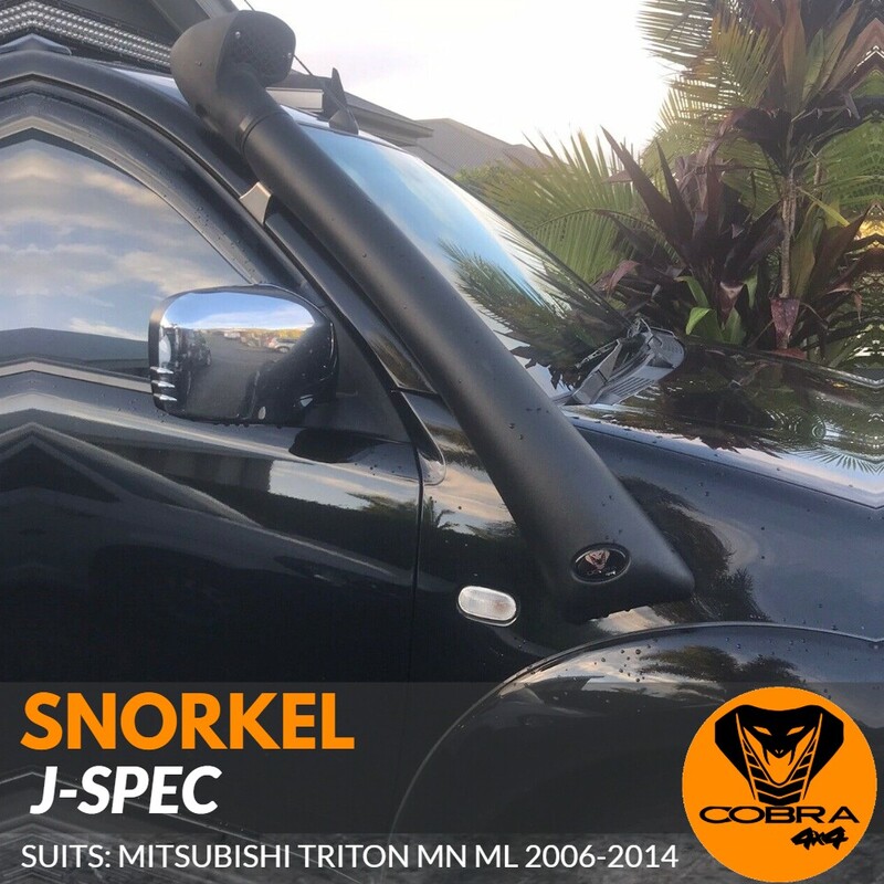  J-SPEC Snorkel kit Suits Mitsubishi TRITON MN ML 2006 2010 2011 2012 2013 2014 Air Intake 4WD Challenger