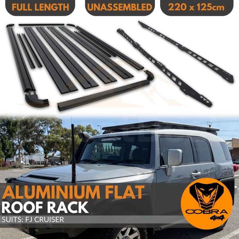 Aluminium Roof Rack - Aluminium Canopy & Flat Roof Racks