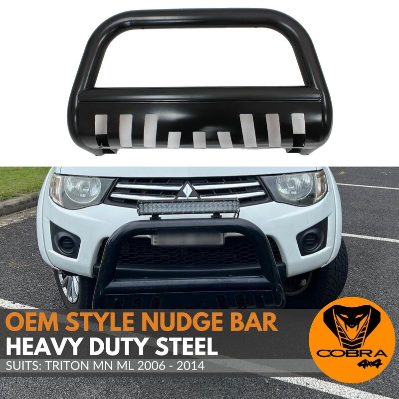 Mitsubishi Triton Accessories - Bullbar, Nudge Bar, Rock Sliders