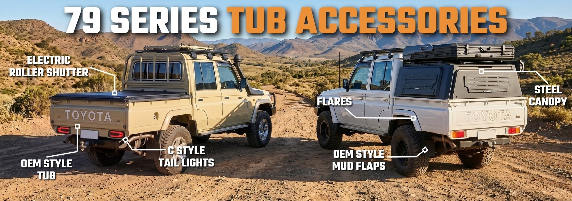 79 SERIES TUBS & ACCESSORIES