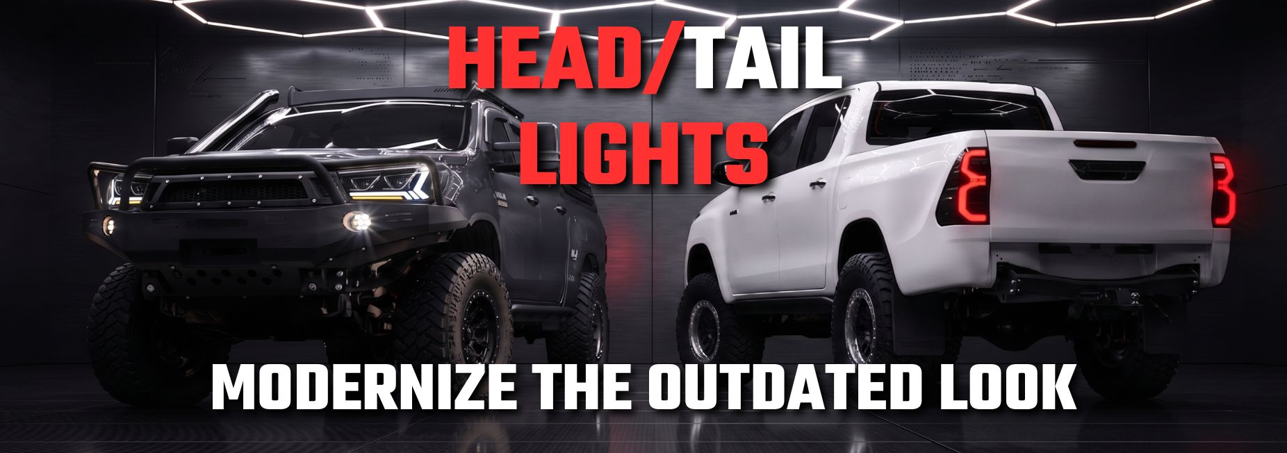 HEAD LIGHTS & TAIL LIGHTS