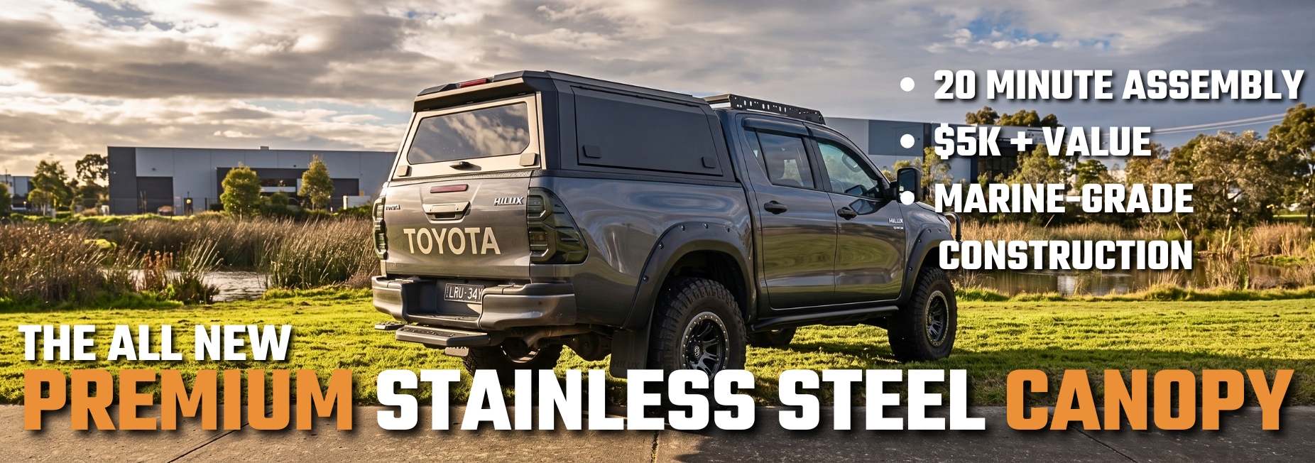 Premium Stainless Steel Canopy